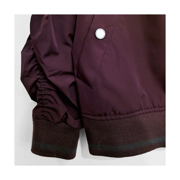 French Connection Plum Bomber Jacket - Picture 5 of 7